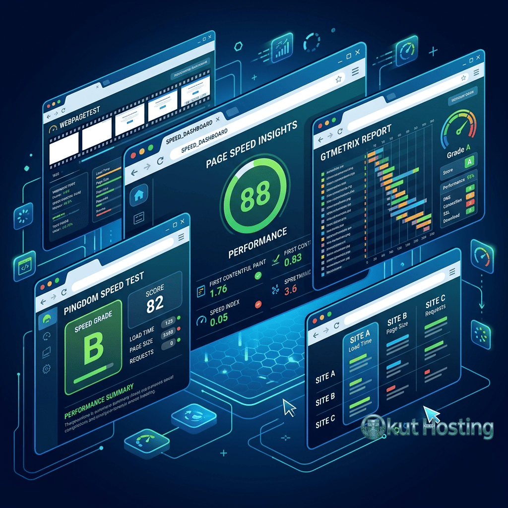 Page Speed Testing Tools - GTmetrix and Pingdom Comparison - Featured Image